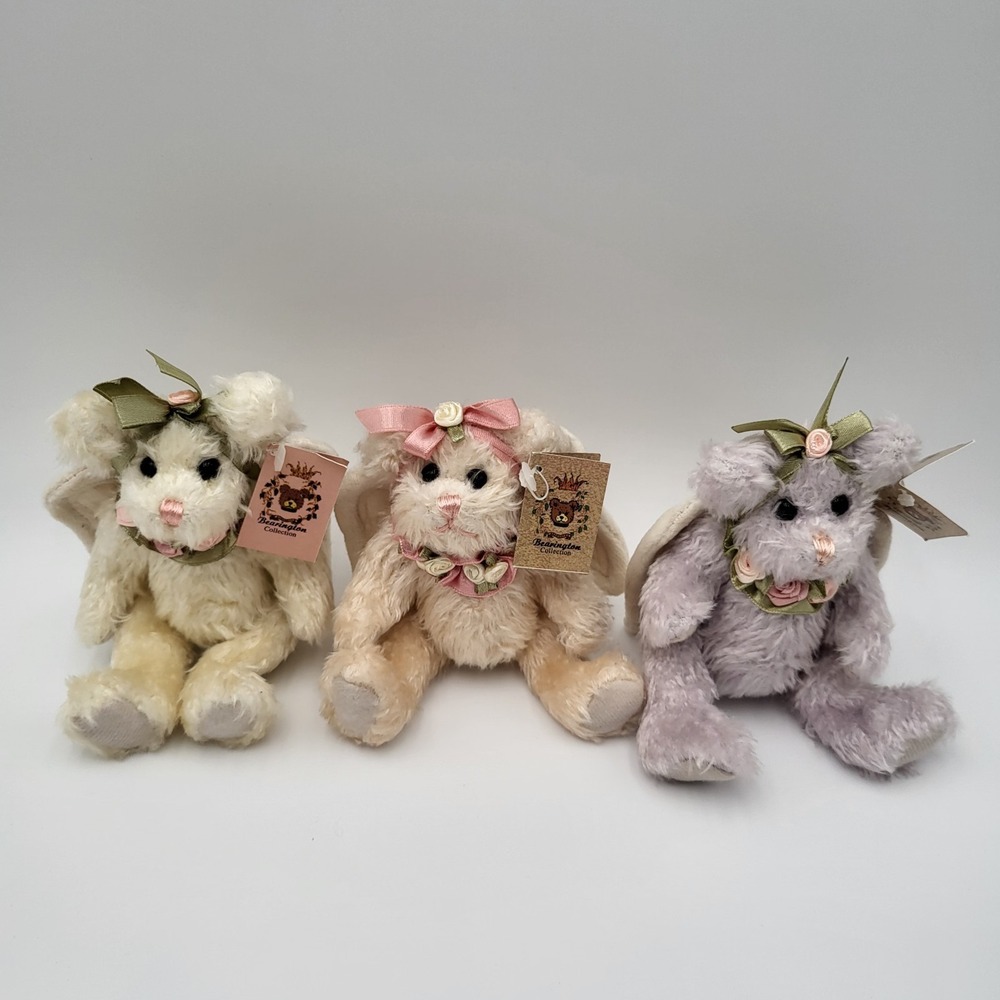 Lots Of 3 Vintage Bearington Collection Teddy Bear, Charity Jr. ,Hope, Faith Jr.